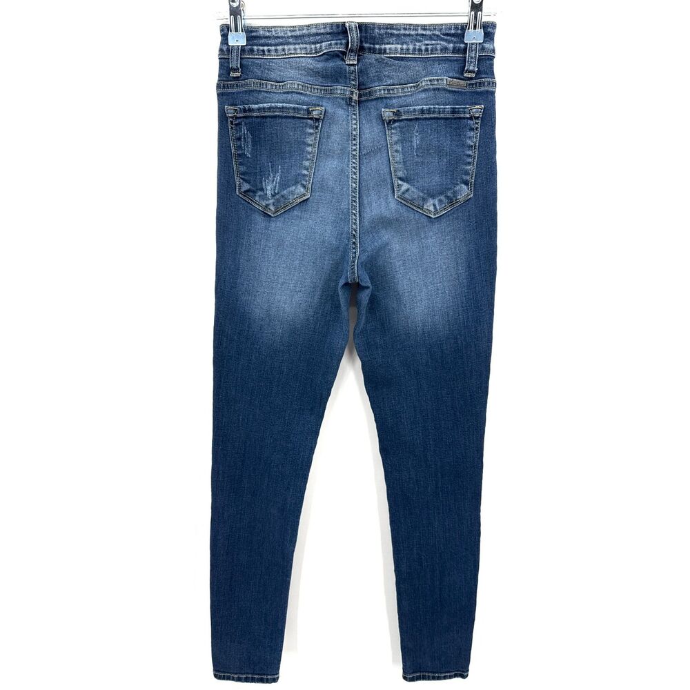 KANCAN High Rise Button Fly Skinny Ankle Jeans Size 26 - Picture 3 of 5